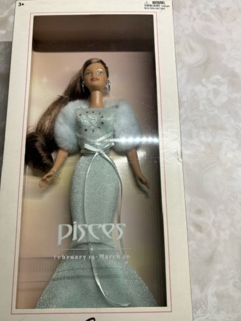 2004 Mattel Barbie Collector Pisces Pink Label Fashion Doll